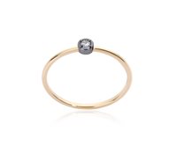 Ringe Burato Dame in Gelbgold Diamante 0.05 Ct CQ606 - CQ606